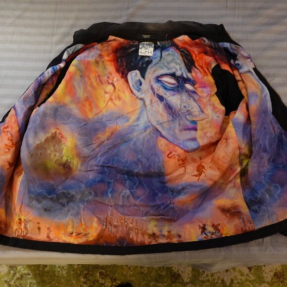 UNISEX Drop Dead "No Longer Human" Junji Ito Jacket Sz M NEW WITHOUT TAGS - Picture 5 of 10